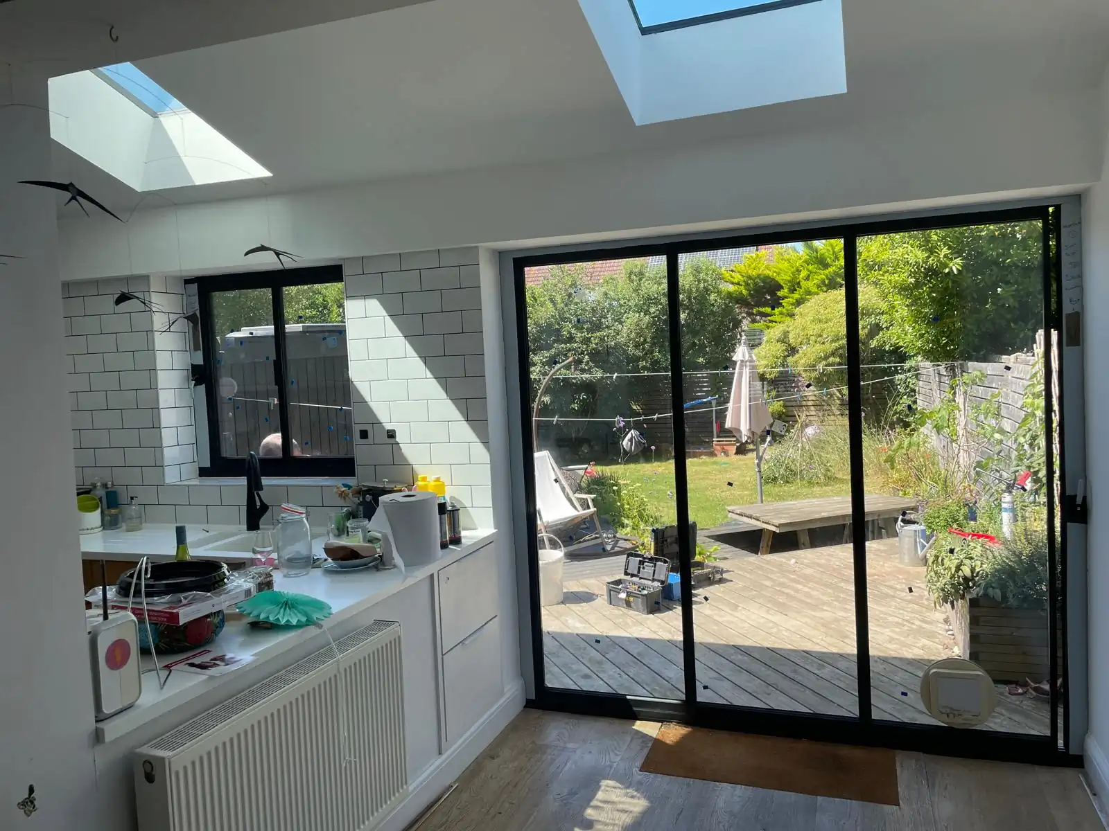black-sliding-patio-doors-3-panel